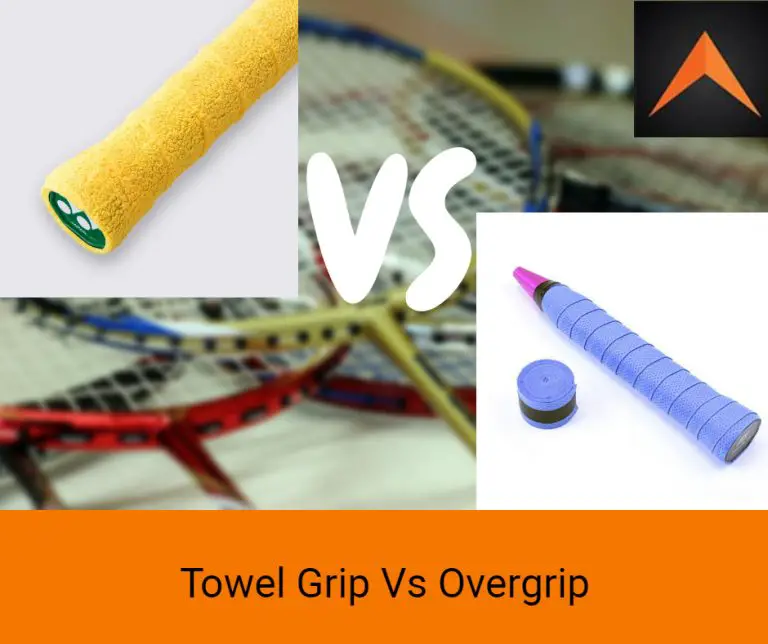 Badminton Towel Gip vs OverGrip