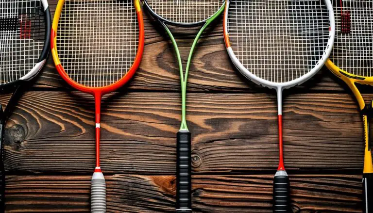 optimal badminton racket materials