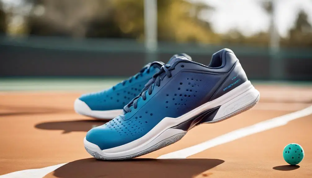 pickleball vs tennis footwear