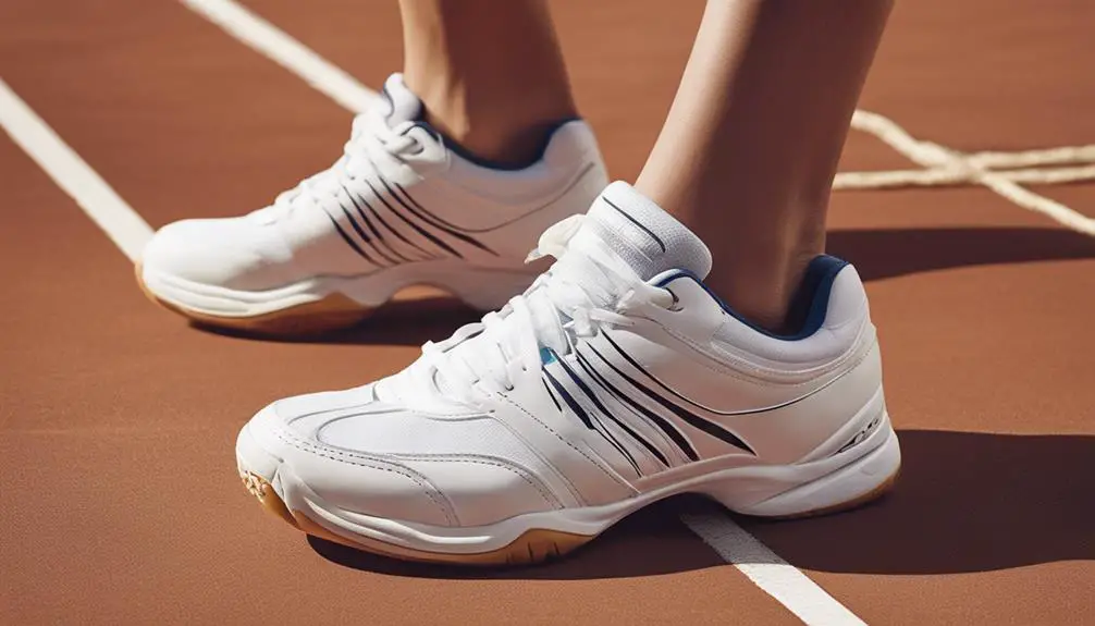 tennis versus badminton footwear