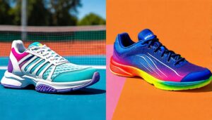 tennis vs badminton footwear