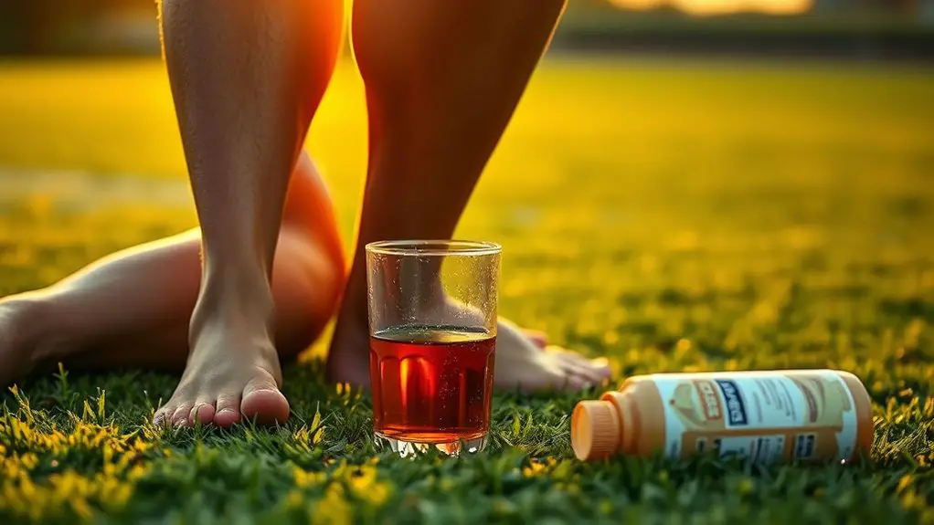alcohol impairs muscle recovery