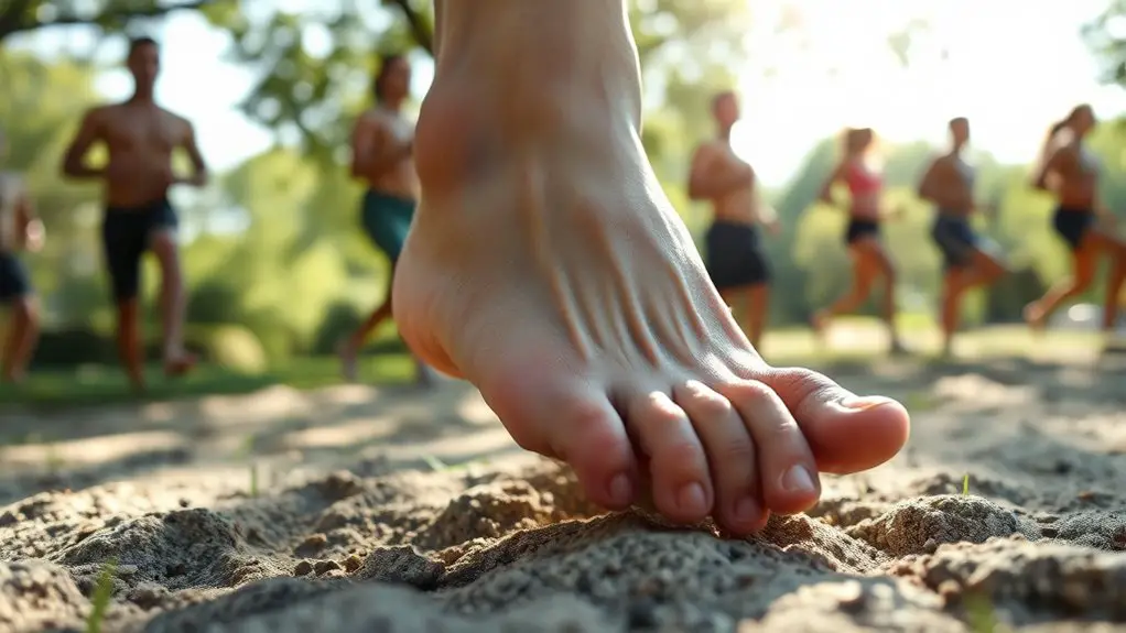 barefoot training enhances strength
