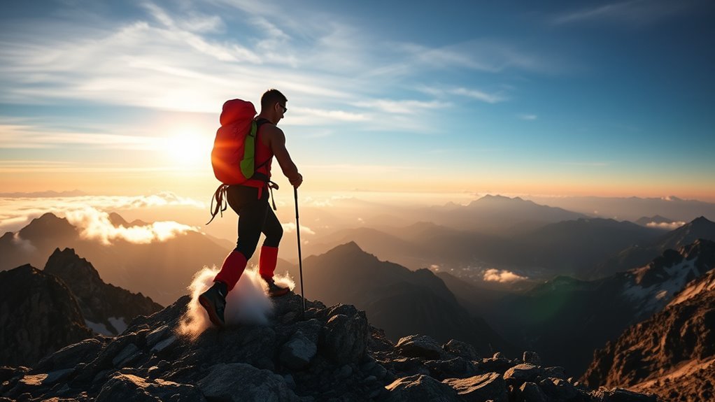 cardiovascular endurance enhances mountaineering