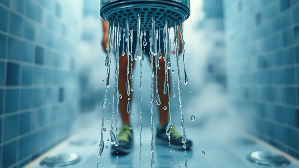cold showers enhance recovery