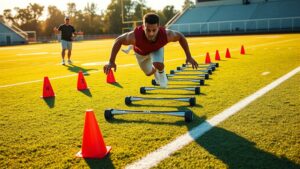 How to Improve Balance and Agility for Running Backs Athleteism