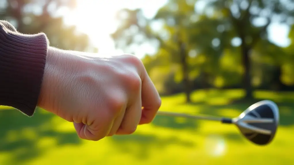 grip strength enhances golf performance