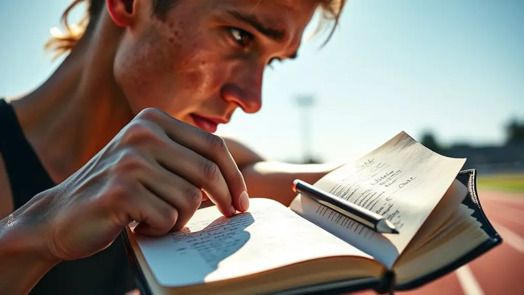 journaling enhances athletic performance