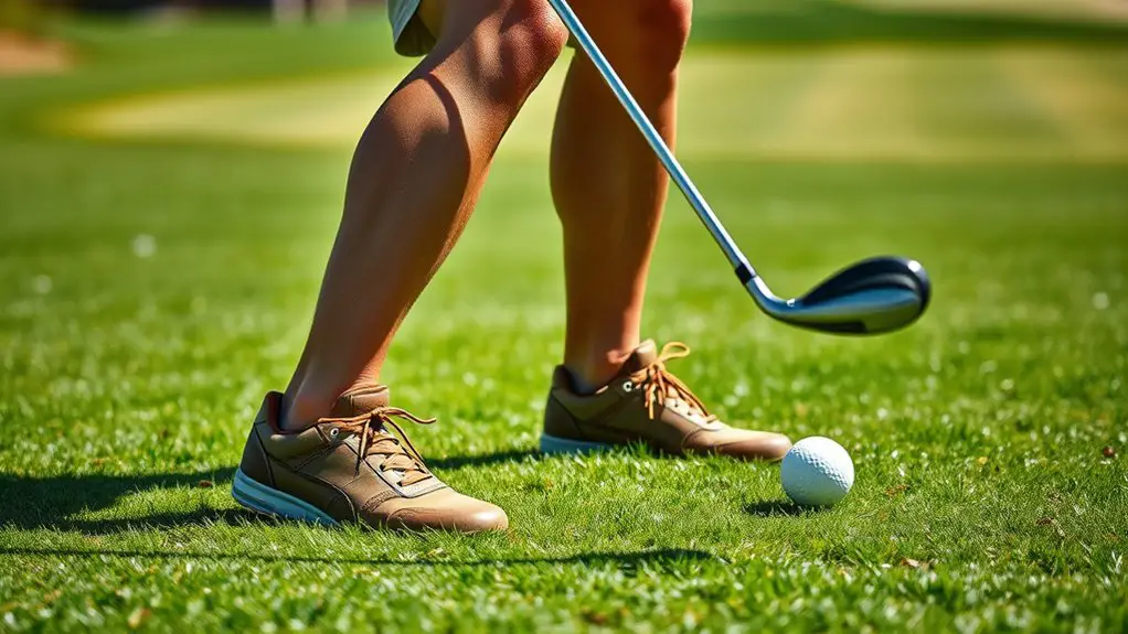 leg strength enhances golf performance