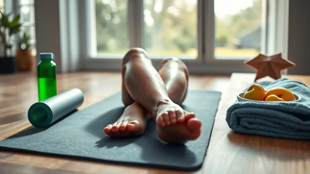 manage post workout discomfort