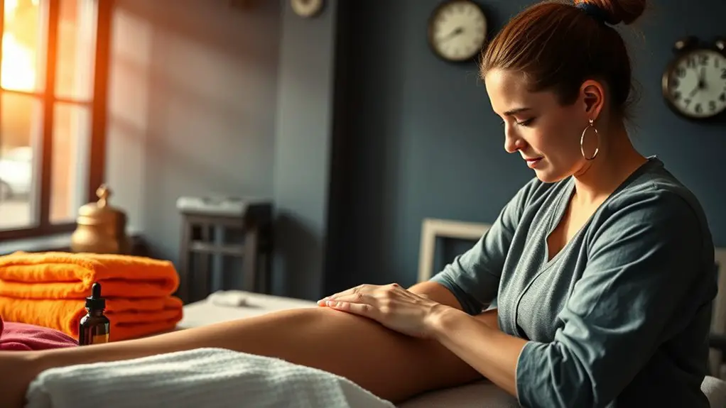 massage therapy enhances recovery