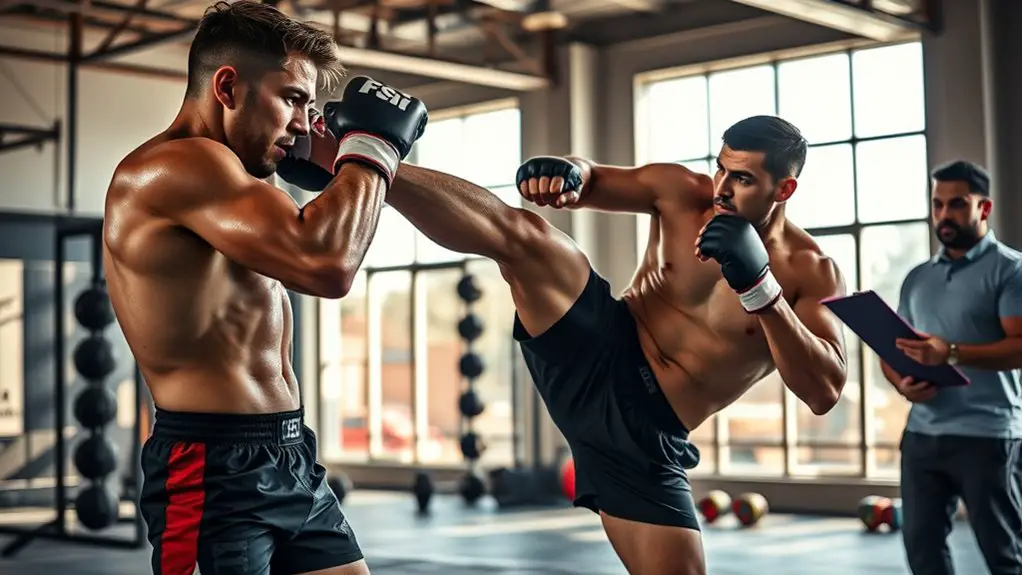 mma fighter training regimens