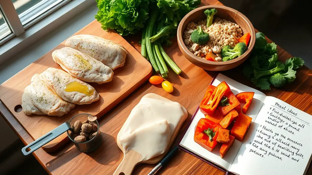 muscle building meal plan guide