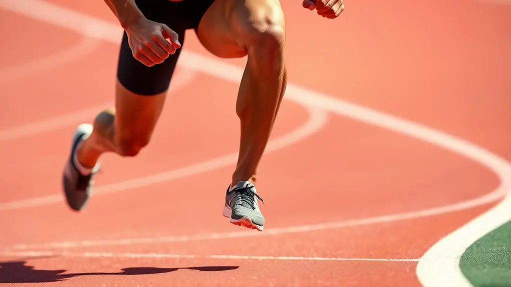 optimal sprinting technique analysis
