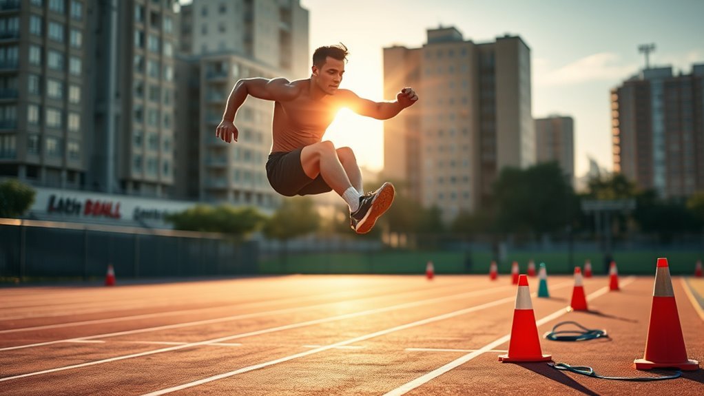 plyometric drills enhance sprinting power