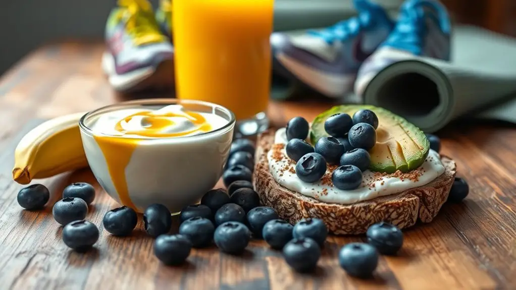 pre workout breakfast options
