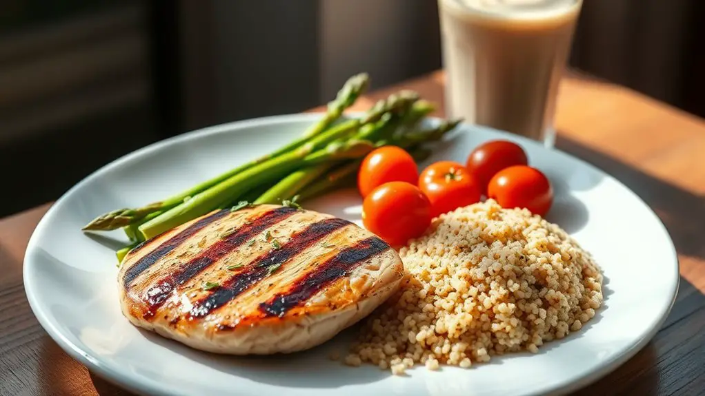 protein and carbs balance