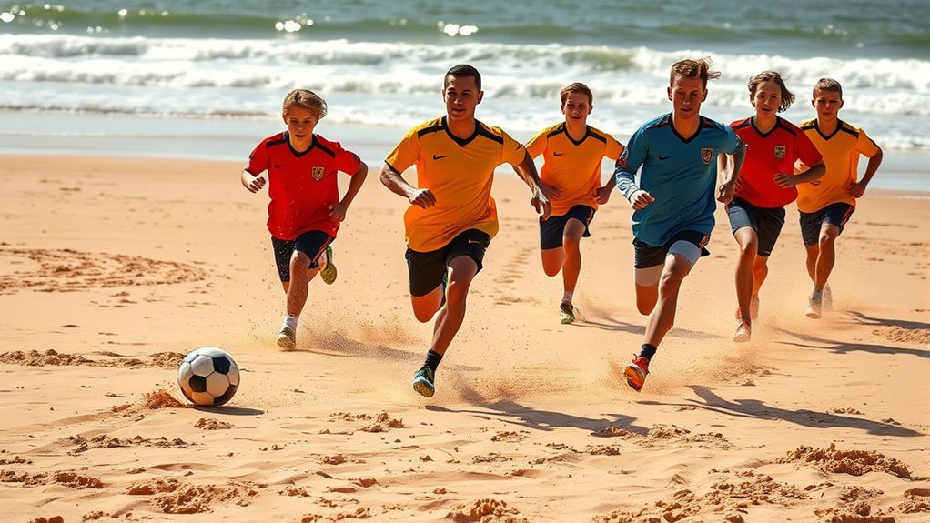 sand workouts for soccer