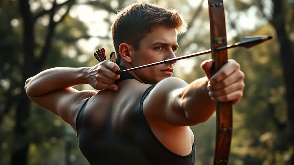shoulder stability enhances archery performance