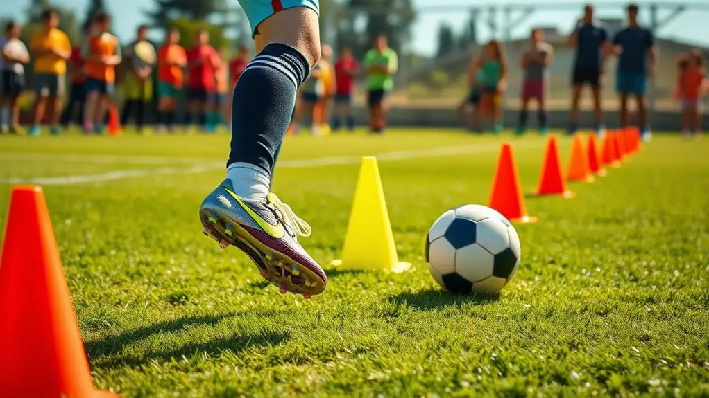soccer footwork agility drills