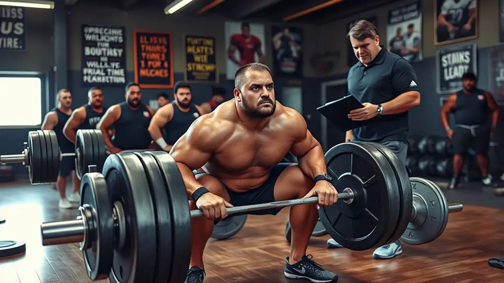 strength training for linemen
