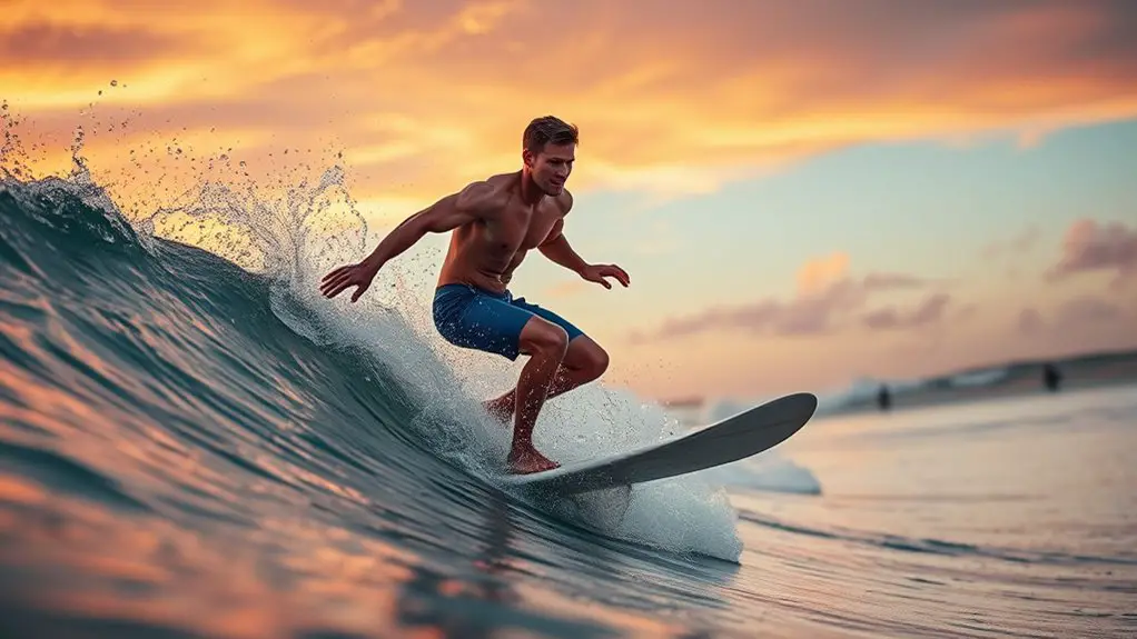surfing builds full body strength