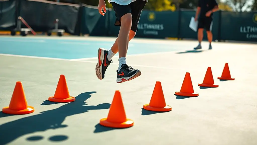 tennis footwork agility drills