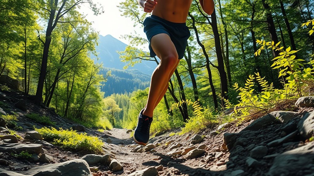 trail running leg endurance
