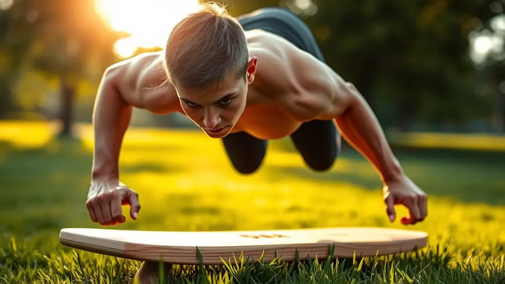 unstable surfaces enhance balance