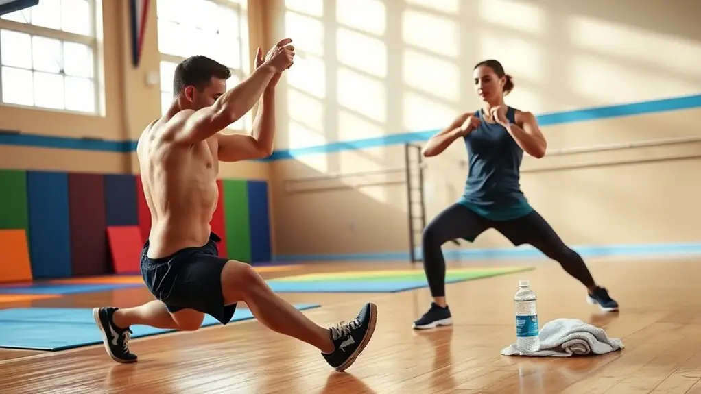 warm up to prevent injuries