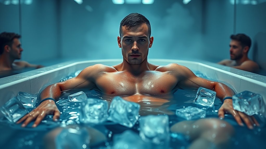 athletes recover with ice baths