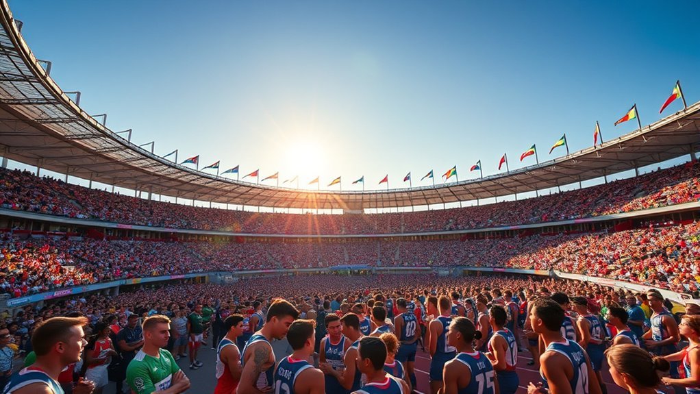 olympic athlete participation numbers